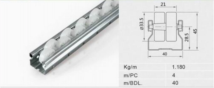 Low Noise Placon Roller Track