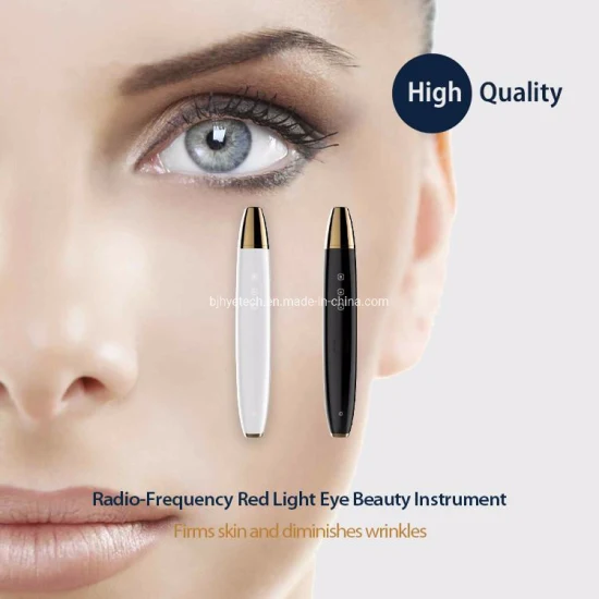 Strumento per la bellezza degli occhi super portatile EMS Micro corrente Dispositivo per penna di bellezza RF EMS per il ringiovanimento della pelle portatile per il ringiovanimento degli occhi