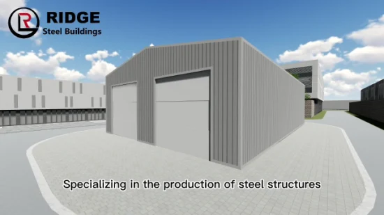 Prezzo Magazzino automatizzato prefabbricato con struttura in acciaio, edificio in metallo